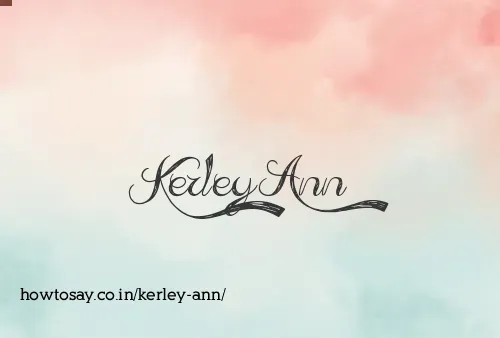Kerley Ann