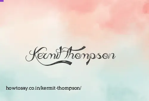 Kermit Thompson