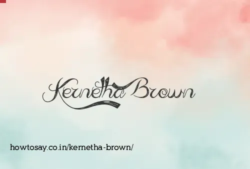 Kernetha Brown
