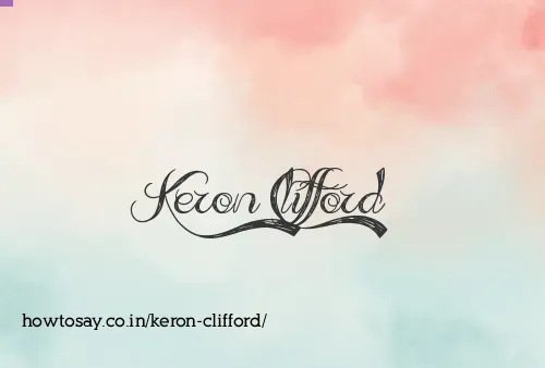 Keron Clifford