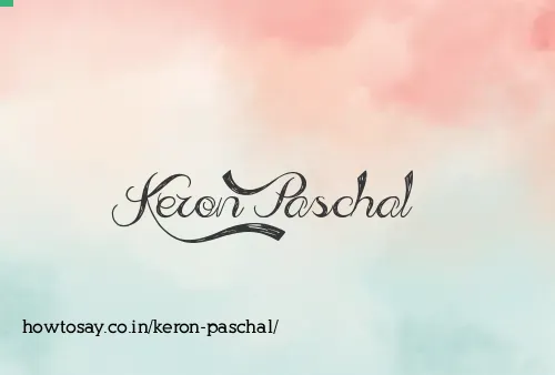 Keron Paschal