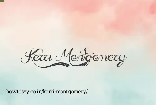 Kerri Montgomery