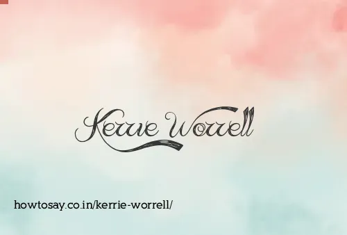 Kerrie Worrell