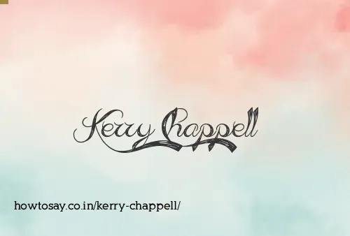 Kerry Chappell