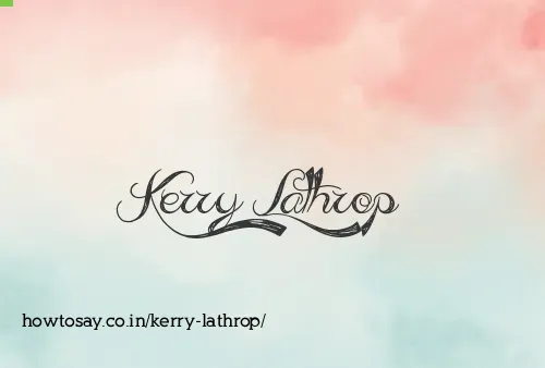 Kerry Lathrop