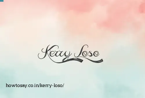 Kerry Loso