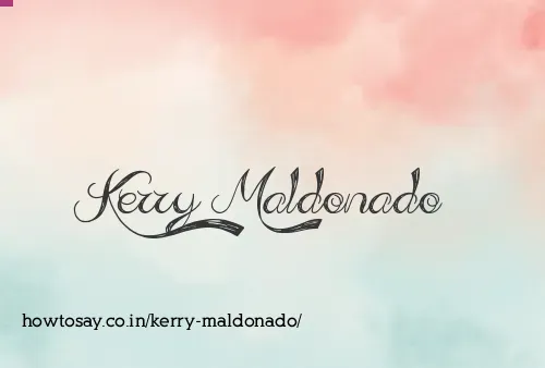 Kerry Maldonado