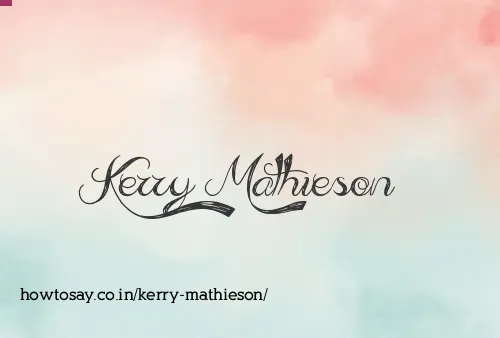 Kerry Mathieson