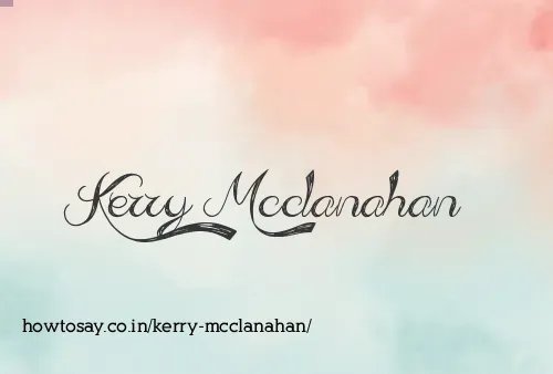 Kerry Mcclanahan