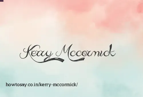 Kerry Mccormick