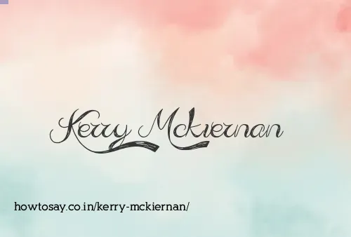 Kerry Mckiernan