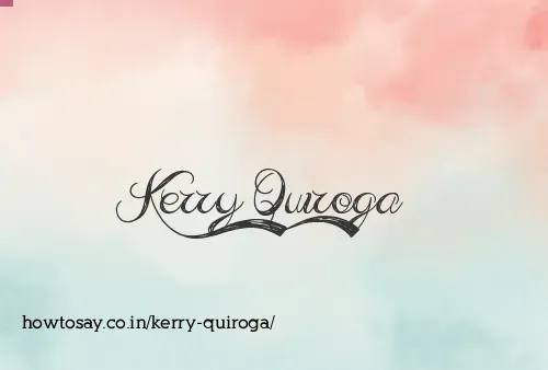 Kerry Quiroga
