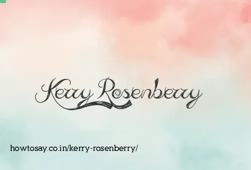 Kerry Rosenberry