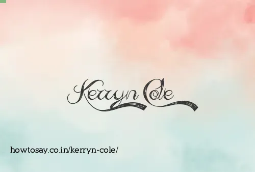 Kerryn Cole