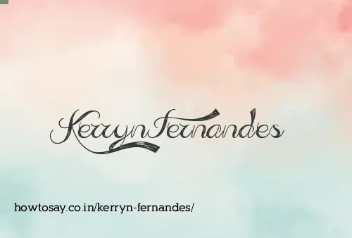 Kerryn Fernandes