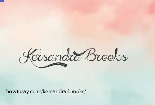 Kersandra Brooks