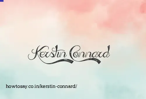 Kerstin Connard
