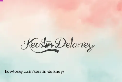 Kerstin Delaney