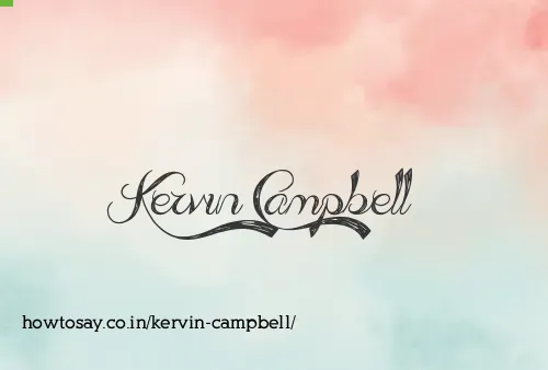 Kervin Campbell