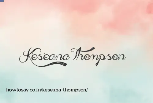 Keseana Thompson