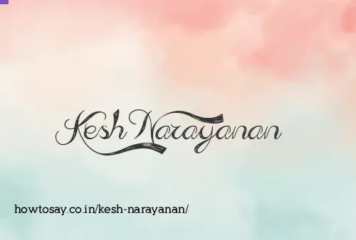 Kesh Narayanan