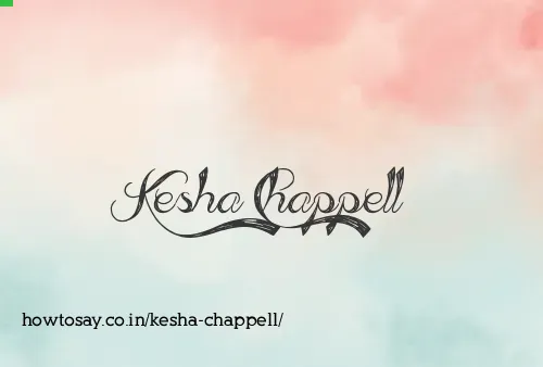 Kesha Chappell