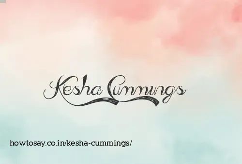 Kesha Cummings