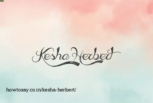 Kesha Herbert