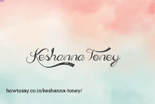 Keshanna Toney