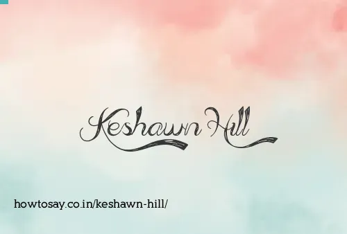 Keshawn Hill