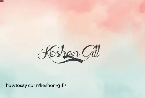 Keshon Gill