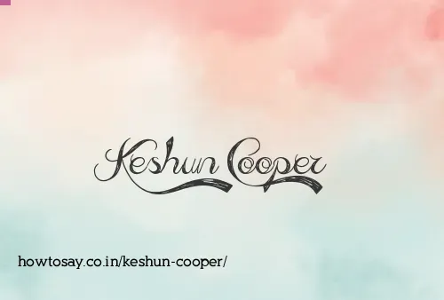 Keshun Cooper