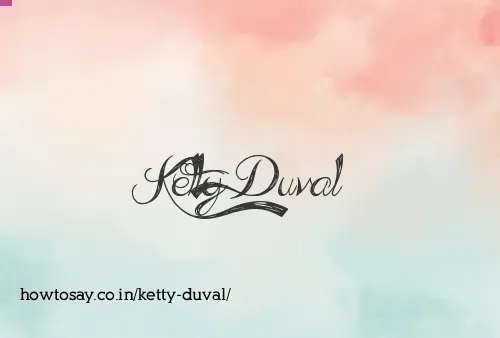 Ketty Duval