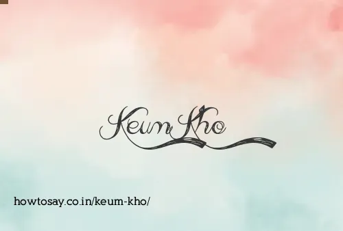 Keum Kho