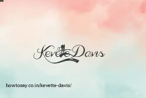 Kevette Davis