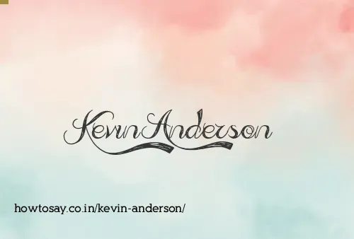 Kevin Anderson