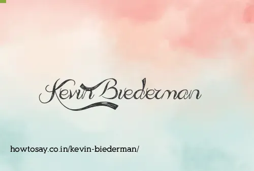 Kevin Biederman