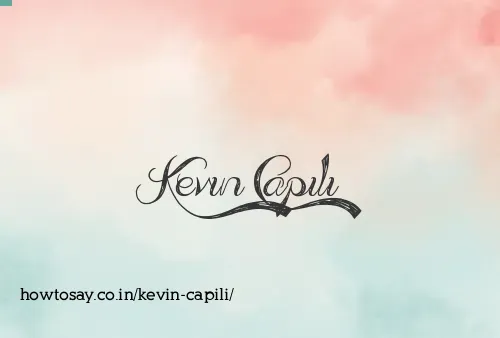 Kevin Capili
