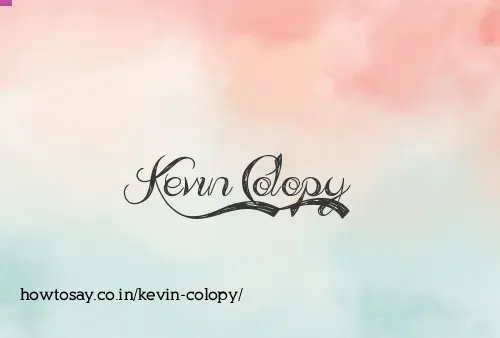 Kevin Colopy