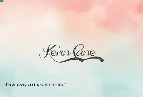Kevin Crine