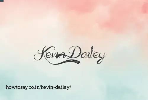 Kevin Dailey