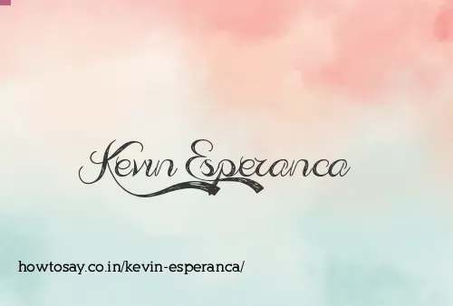 Kevin Esperanca