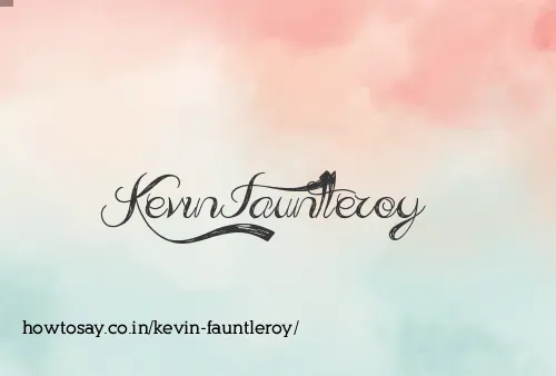 Kevin Fauntleroy