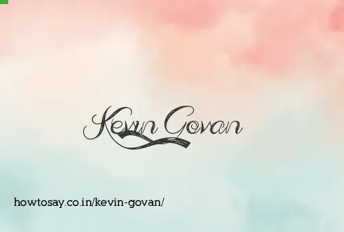 Kevin Govan