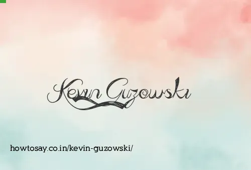 Kevin Guzowski