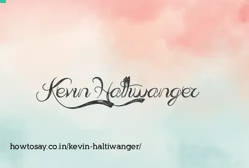 Kevin Haltiwanger
