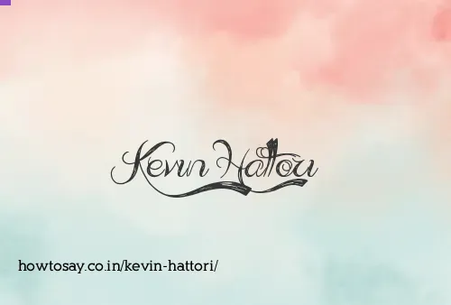 Kevin Hattori