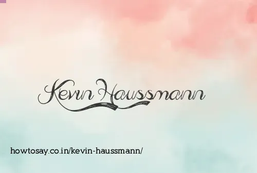 Kevin Haussmann