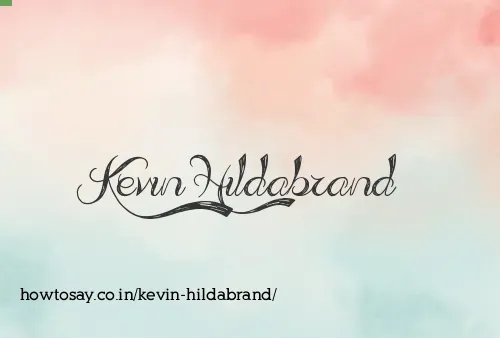 Kevin Hildabrand