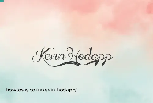 Kevin Hodapp